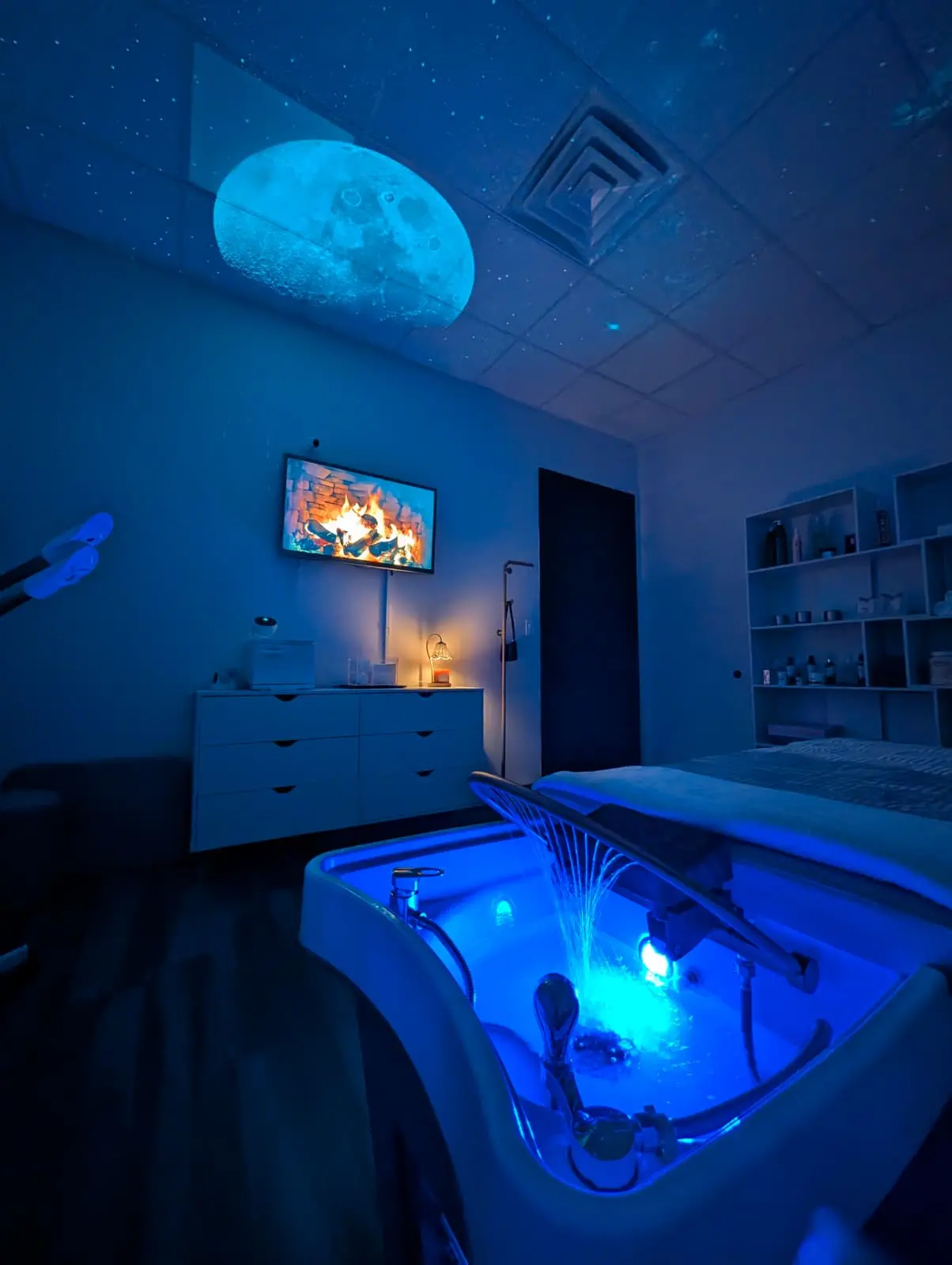 TSUKI facial and spa room